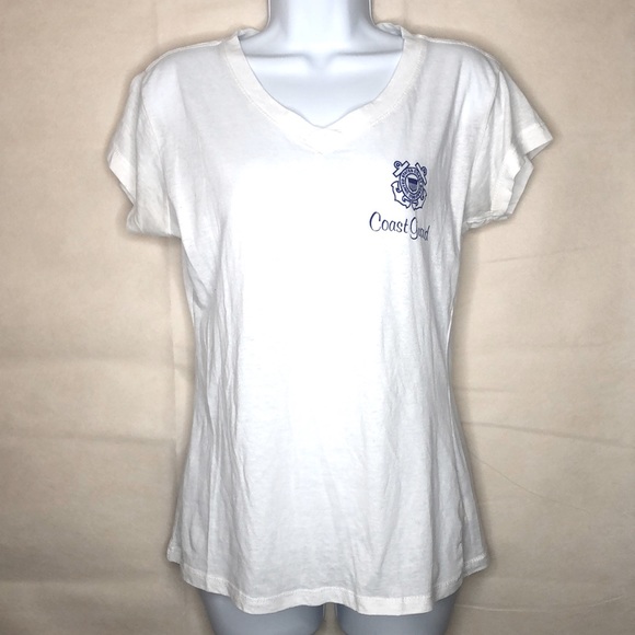 Women’s MV Sport Coast Guard T-Shirt - Picture 1 of 3